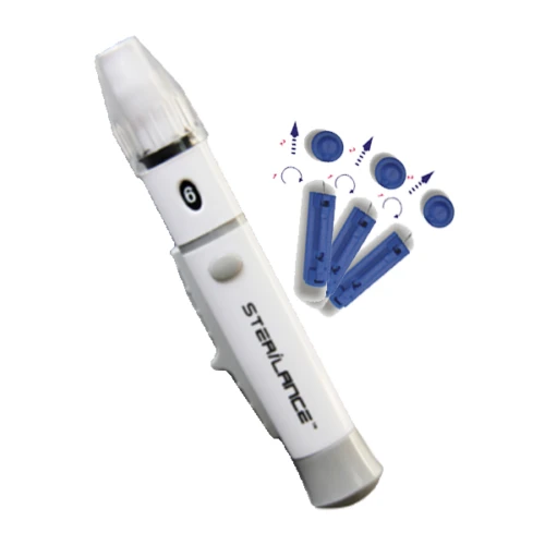 Lancets and Lancing Devices for Blood Glucose Testing